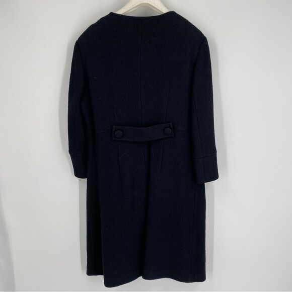 Exaltation Women’s Wool Blend 3/4 Sleeve Long Coat size 42 10US - Picture 2 of 4